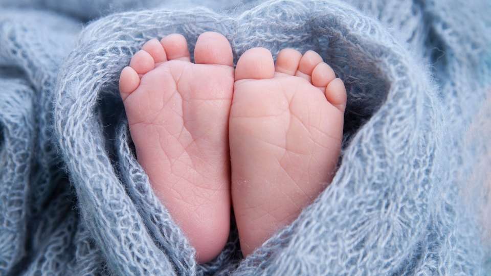 pies de bebé