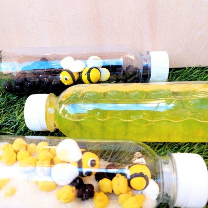 Botellas de abejas