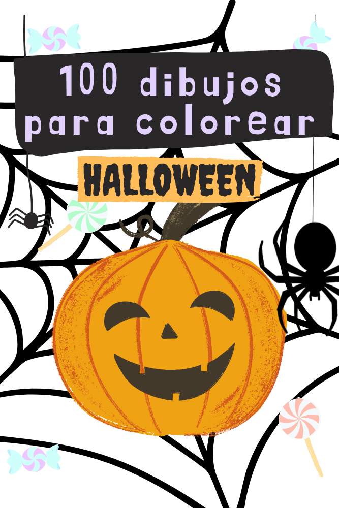 Halloween para colorear | Dibujos infantiles